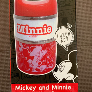 🌺新品を未開封🌺手持ちステンレスランチボックス(ディズニー)の画像