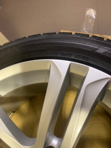 中古 BMW純正ホイール X3 X5 18インチ スタッドレス タイヤ 