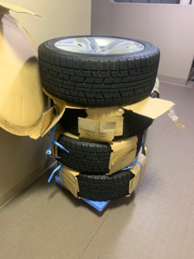 中古 BMW純正ホイール X3 X5 18インチ スタッドレス タイヤ 