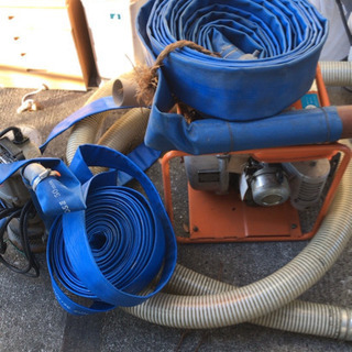 ツルミ 水中ポンプ エンジンポンプ ホースセット