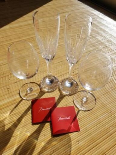 BACCARAT ワイングラス、シャンパングラス