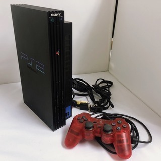 【中古】プレステーション2、コントローラ付き