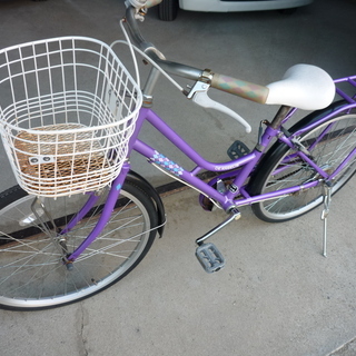 女の子　子供自転車　22インチ