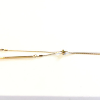 ①クリスタルビーズ  GD棒　GDネックレス　#Cattleyaの画像