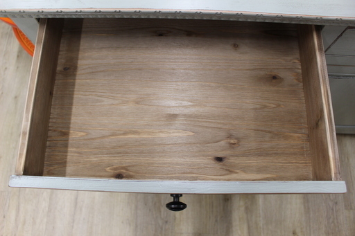 *R504)【美品】ホリデイズ HOLIDAYS ガトーキャビネットカウンター gateau cabinet counter 幅122cm カントリー風 食器棚 サイドボード