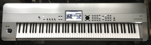 【美品】KORG KROME 88 コルグ シンセサイザー（プラチナカラー）、2019.3月購入、使用感極小）
