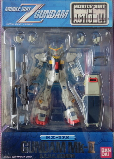 MS IN ACTION　 ZGUNDAM（RX-178）　 完成品 可動フィギュア バンダイ