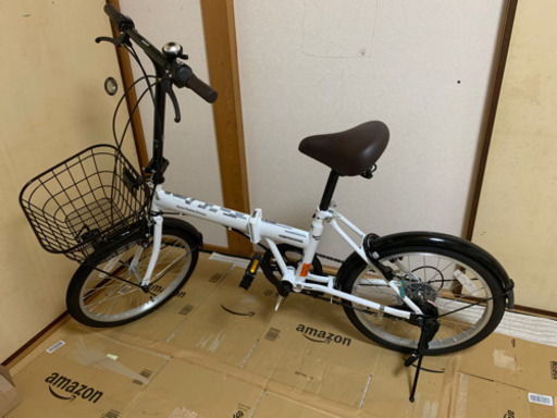 20インチ　折りたたみ自転車　雨天未使用　超美品