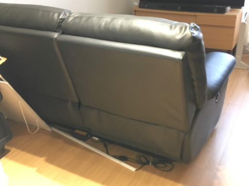 電動リクライニングソファー【美品】