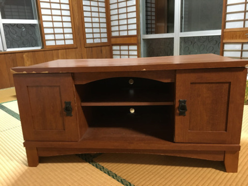 テレビ台値下げしました