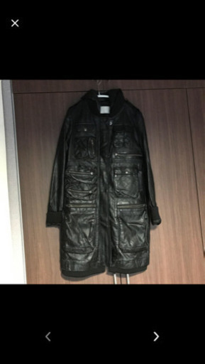 ENCHANTEMENT...?le ciel bleu⚫︎レザーブルゾンコート