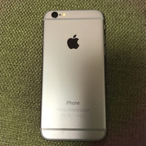 iPhone6 spacegray 128 GB au 売ります！