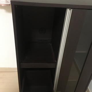 ニトリ　食器棚　レンジ台　炊飯器台の画像