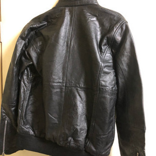 本革100%革 ライダースKMK 値下げの画像