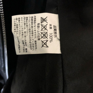 本革100%革 ライダースKMK 値下げの画像