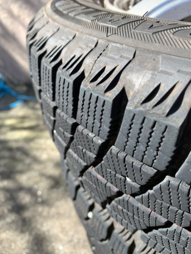 スタッドレスタイヤ アルミホイールセット 155/65R13
