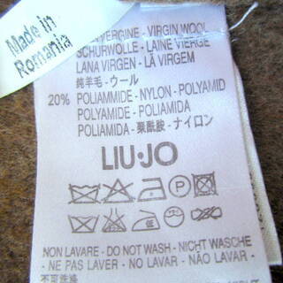 ♪イタリア製　LIU・JO リュージョー  フリンジジャケット　Size L♪の画像