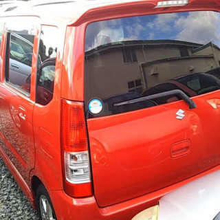 名義変更確認済み！！売却済み！！！　　予告！激安！車検付きＨ１７年ワゴンＲリミテッド、人気の赤、キーレス、アルミ、フル装備の画像