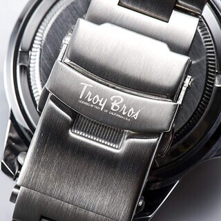 Troy Bros 腕時計 三針 文字盤ブラック  【新品】の画像