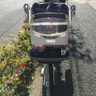 更に最終値下げ＊アンジェリーノ ホワイト 非電動自転車 後ろ子乗せ無し