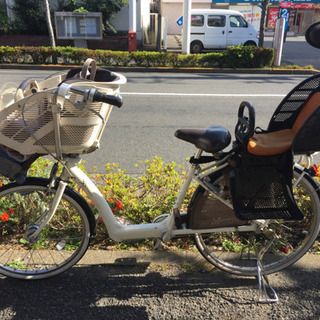 更に最終値下げ＊アンジェリーノ ホワイト 非電動自転車 後ろ子乗せ無し