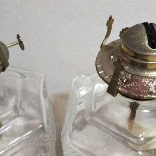 ガラス製のオイルランプセット✨の画像