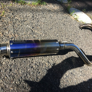 APE50用BEAMSチタンマフラー