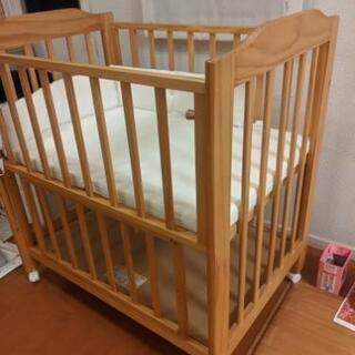 ベビーベッド お安くお譲り致します