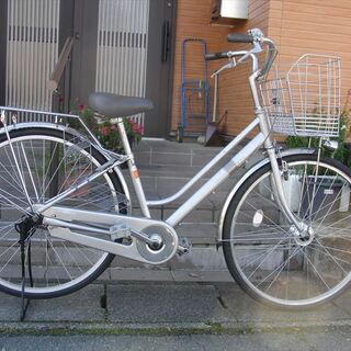 中古自転車 26インチ★LEDオートライト★ ママチャリ★チェー...