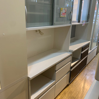 松田家具　アーバンStyle 2面レンジボード 日本製