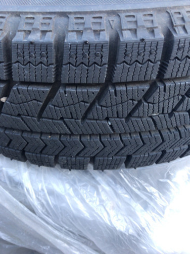 BS VRX14インチアルミ付き　４本