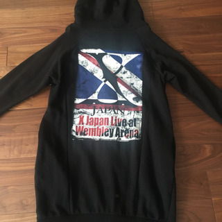 ほぼ新品【X JAPAN】ロングパーカーの画像