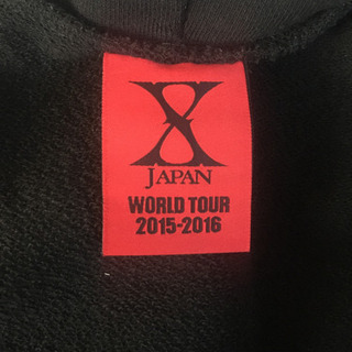 ほぼ新品【X JAPAN】ロングパーカーの画像