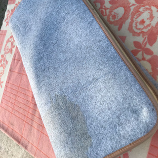 センターラグ 犬柄 185㎝×185㎝の画像