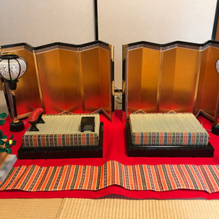 秀月 雛飾り セット 