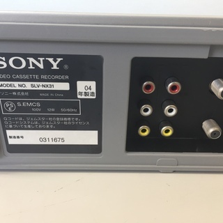 【ジモティー限定】特別大特価！激安！訳あり品★SONY(ソニー)HiFiビデオデッキ（ジャンク品）のご紹介です！の画像