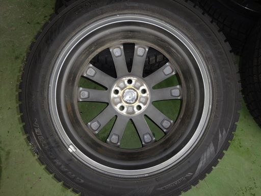 レクサスＲＸ450hで使用アルミスタッドレスセット235/55Ｒ19