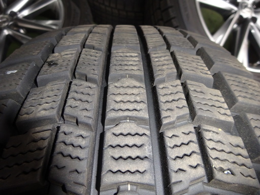 レクサスＲＸ450hで使用アルミスタッドレスセット235/55Ｒ19