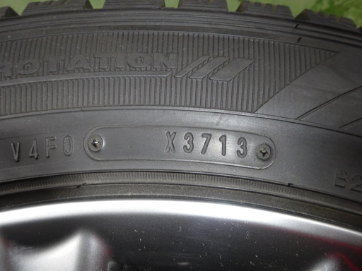 レクサスＲＸ450hで使用アルミスタッドレスセット235/55Ｒ19
