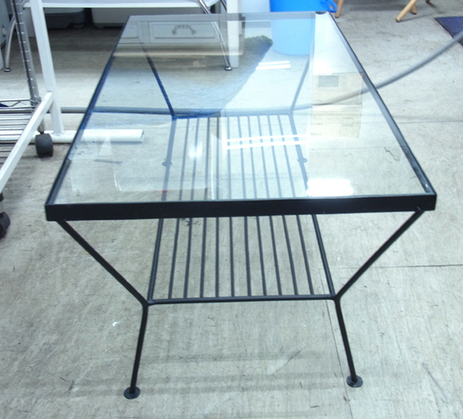 EDDY エディ アイアンフレーム ガラステーブル 南12条店 unico/ウニコ