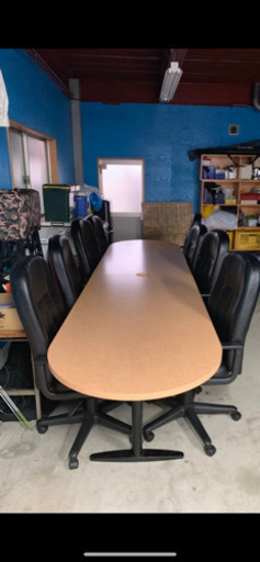 会議用テーブル・椅子セット