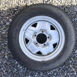 ジムニー(JA22W)用スタッドレス ブリザックＤＭ－Ｖ2 スチールホイール付きの画像