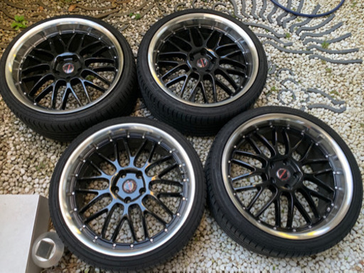225/35R19 235/35R19 タイヤホイール 4本セット