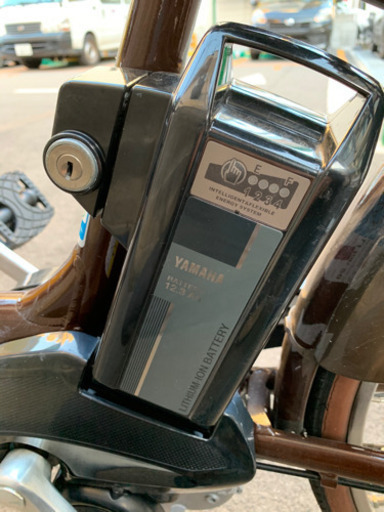 電動自転車★ほぼ新品★ヤマハPAS Natura26インチ12.3Ah  濃茶色