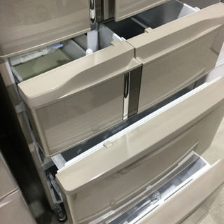 MITSUBISHI 435L 6ドア ノンフロン冷凍冷蔵庫 MR-R44A-F 2016年