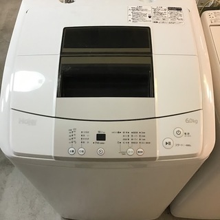 【送料無料・設置無料サービス有り】洗濯機 Haier JW-K60H 中古