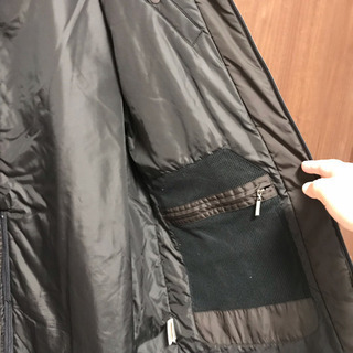 美品⭕️ メンズ INTERMEZZO ロング 中綿 コート L の画像