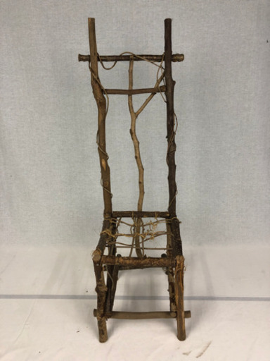 ハンドメイド　手作り　イス　高さ77cm ガーデニング