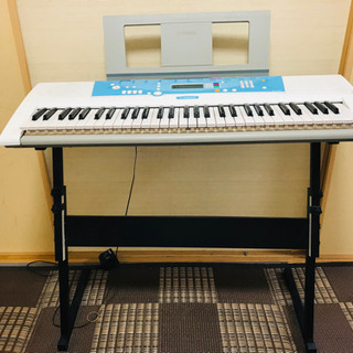 YAMAHA キーボードピアノ Ez J220  キーボード台付きの画像