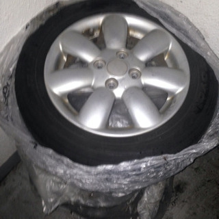 155/65R14 夏タイヤ＆アルミホイールセット